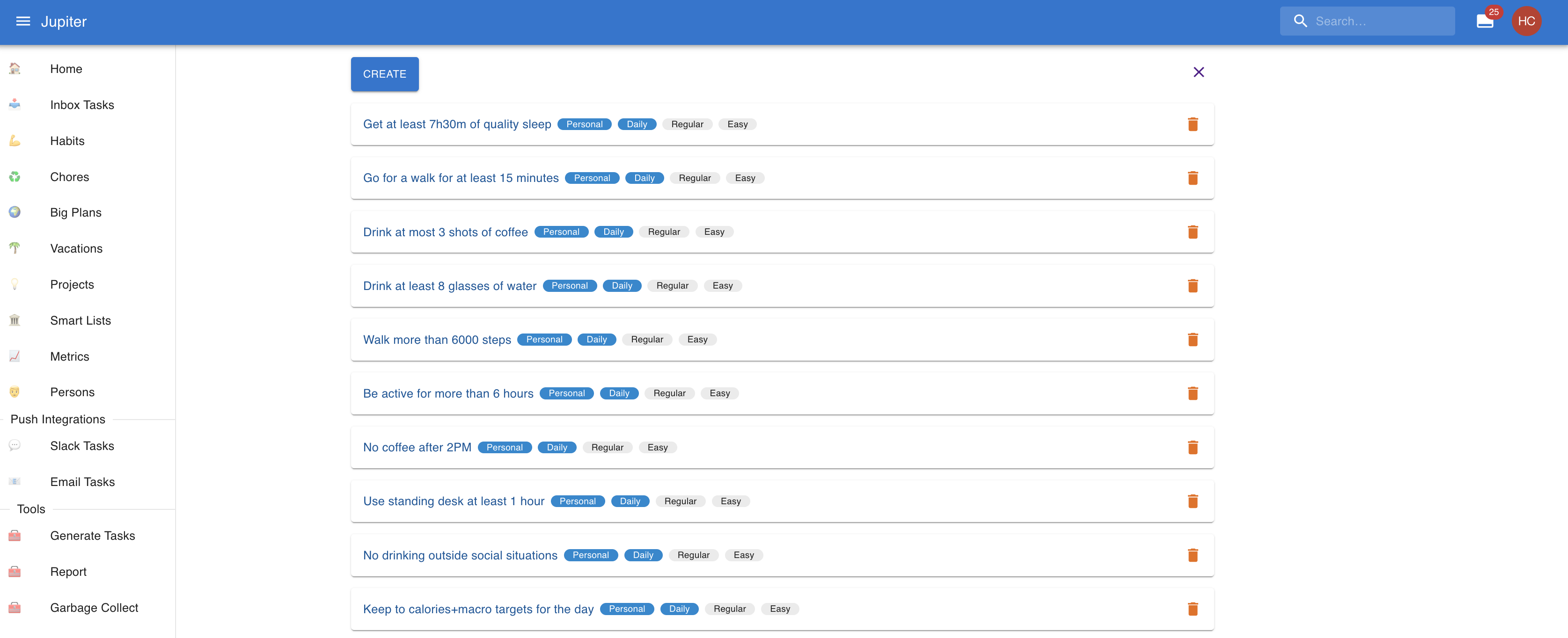 Habits Overview